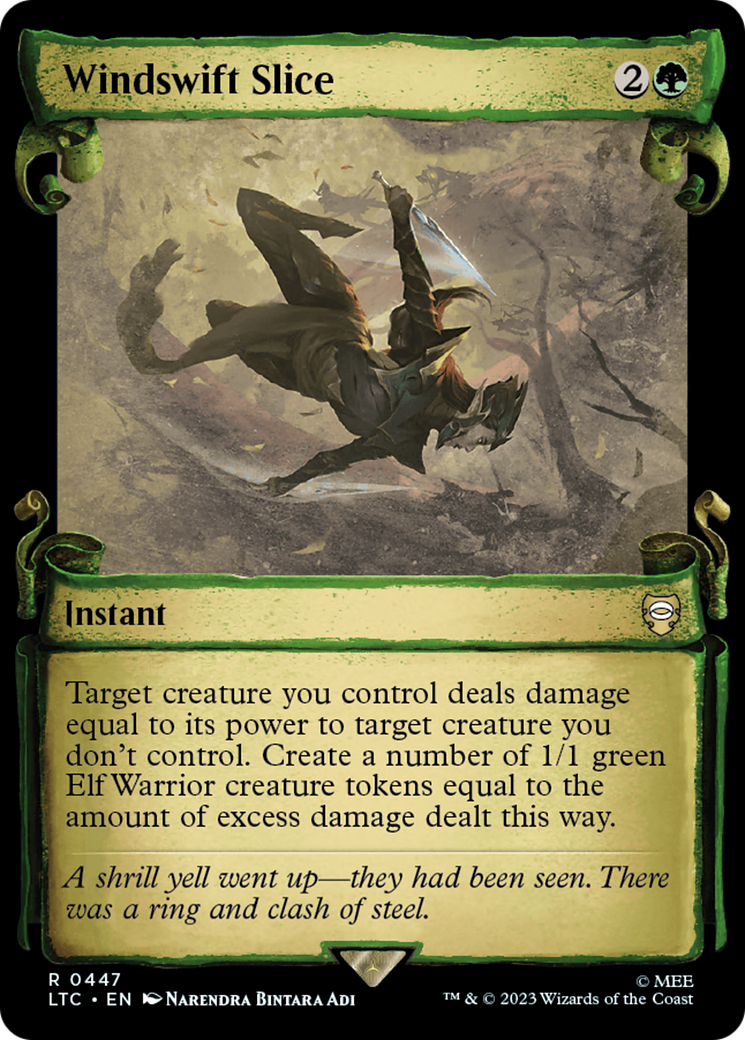 Windswift Slice [The Lord of the Rings: Tales of Middle-Earth Commander Showcase Scrolls] | Webway Games