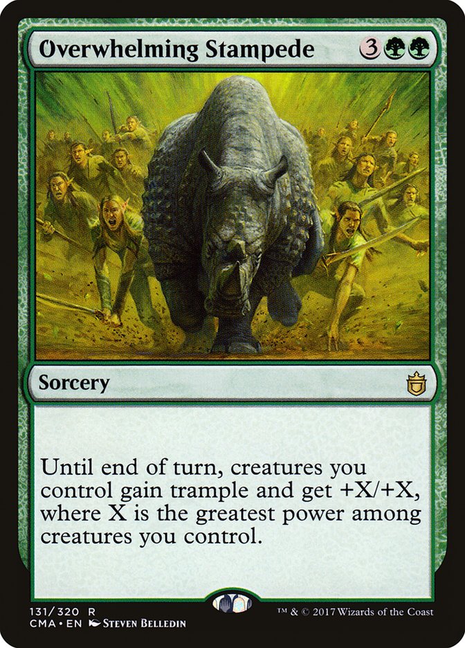 Overwhelming Stampede [Commander Anthology] | Webway Games
