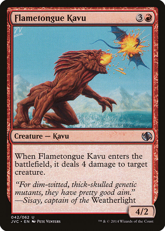 Flametongue Kavu [Duel Decks Anthology] | Webway Games