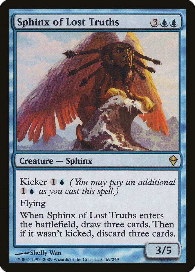 Sphinx of Lost Truths [Zendikar] | Webway Games