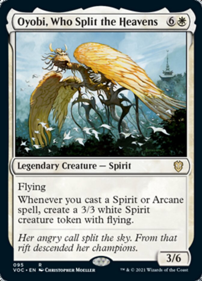 Oyobi, Who Split the Heavens [Innistrad: Crimson Vow Commander] | Webway Games