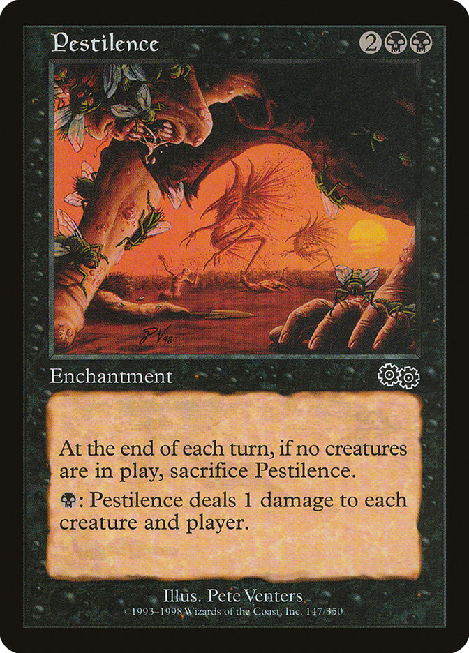 Pestilence [Urza's Saga] | Webway Games
