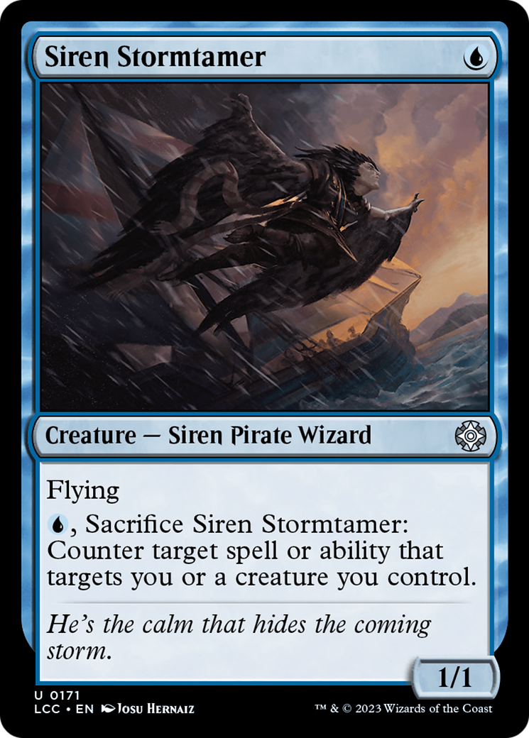 Siren Stormtamer [The Lost Caverns of Ixalan Commander] | Webway Games