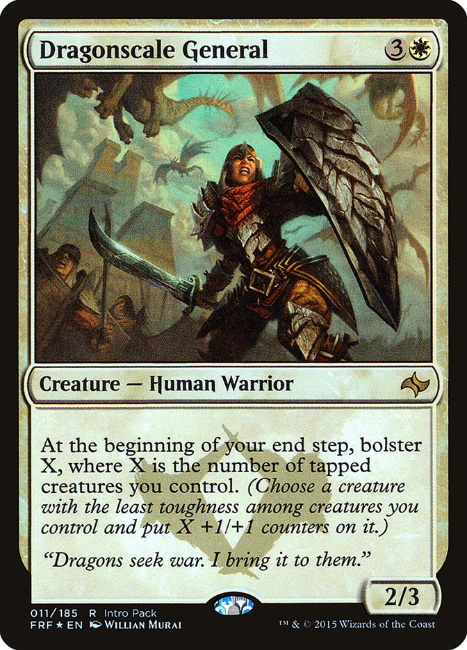 Dragonscale General (Intro Pack) [Fate Reforged Promos] | Webway Games