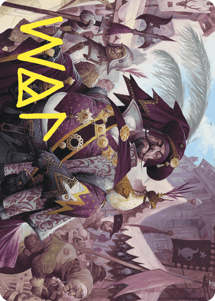 Discerning Financier Art Card (Gold-Stamped Signature) [Wilds of Eldraine Art Series] | Webway Games