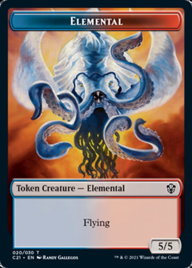 Elemental (020) // Copy Token [Commander 2021 Tokens] | Webway Games