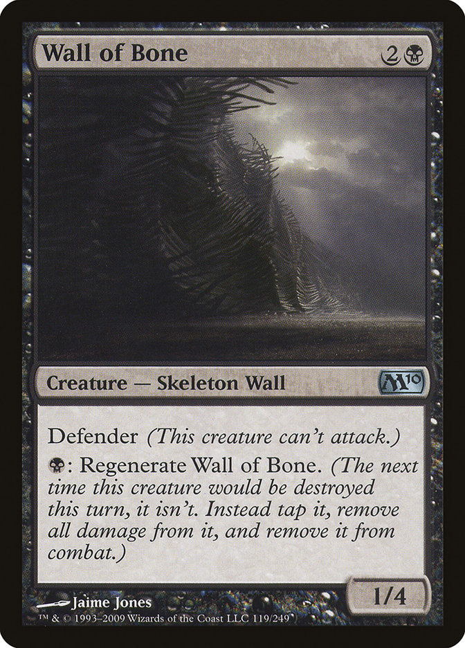 Wall of Bone [Magic 2010] | Webway Games