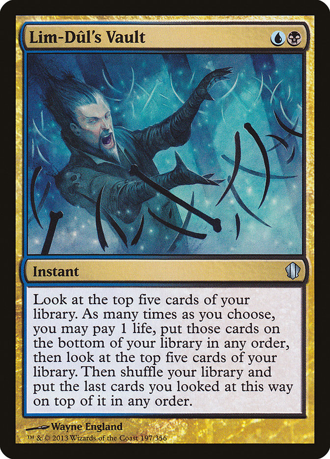Lim-Dûl's Vault [Commander 2013] | Webway Games