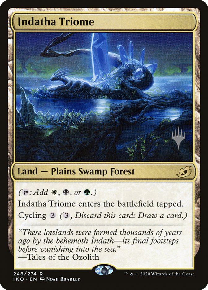 Indatha Triome (Promo Pack) [Ikoria: Lair of Behemoths Promos] | Webway Games