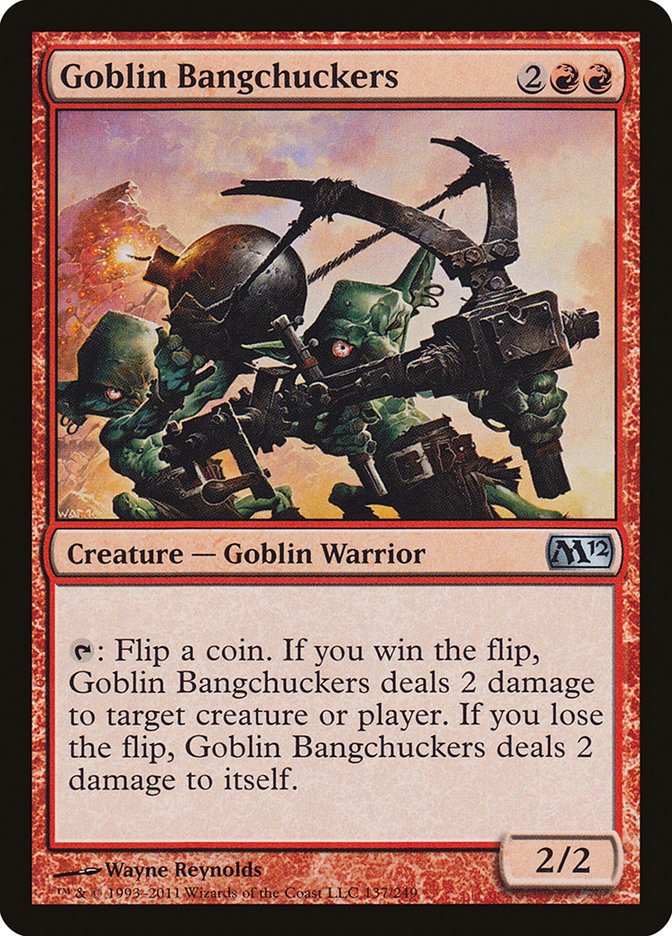 Goblin Bangchuckers [Magic 2012] | Webway Games