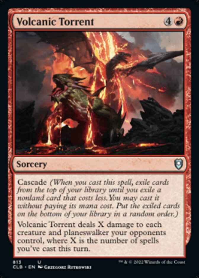 Volcanic Torrent [Commander Legends: Battle for Baldur's Gate] | Webway Games