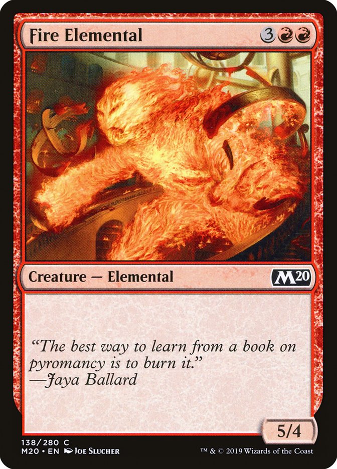 Fire Elemental [Core Set 2020] | Webway Games