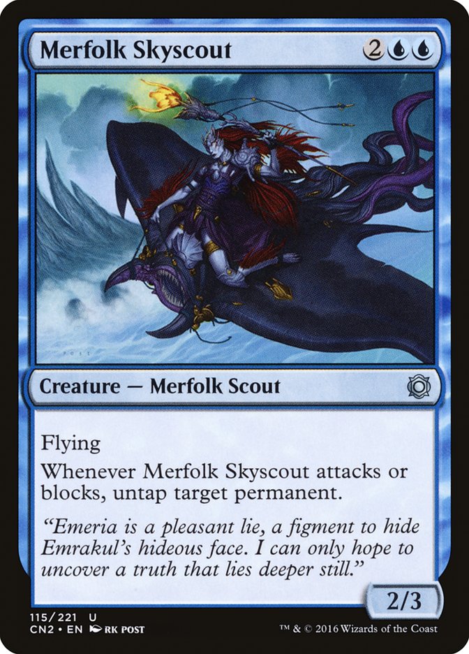 Merfolk Skyscout [Conspiracy: Take the Crown] | Webway Games