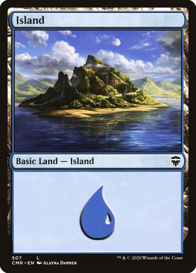 Island (#507) [Commander Legends] | Webway Games