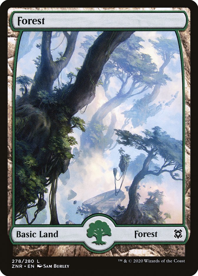 Forest (278) [Zendikar Rising] | Webway Games