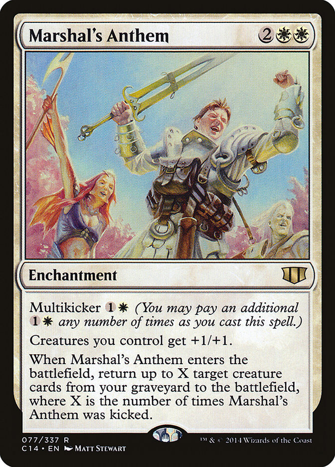 Marshal's Anthem [Commander 2014] | Webway Games