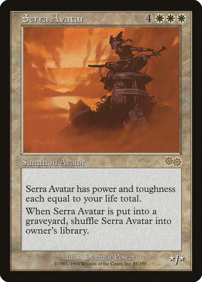 Serra Avatar [Urza's Saga] | Webway Games