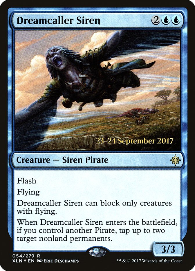 Dreamcaller Siren  (Prerelease) [Ixalan Prerelease Promos] | Webway Games