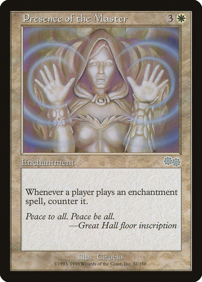 Presence of the Master [Urza's Saga] | Webway Games