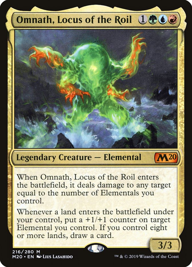 Omnath, Locus of the Roil [Core Set 2020] | Webway Games