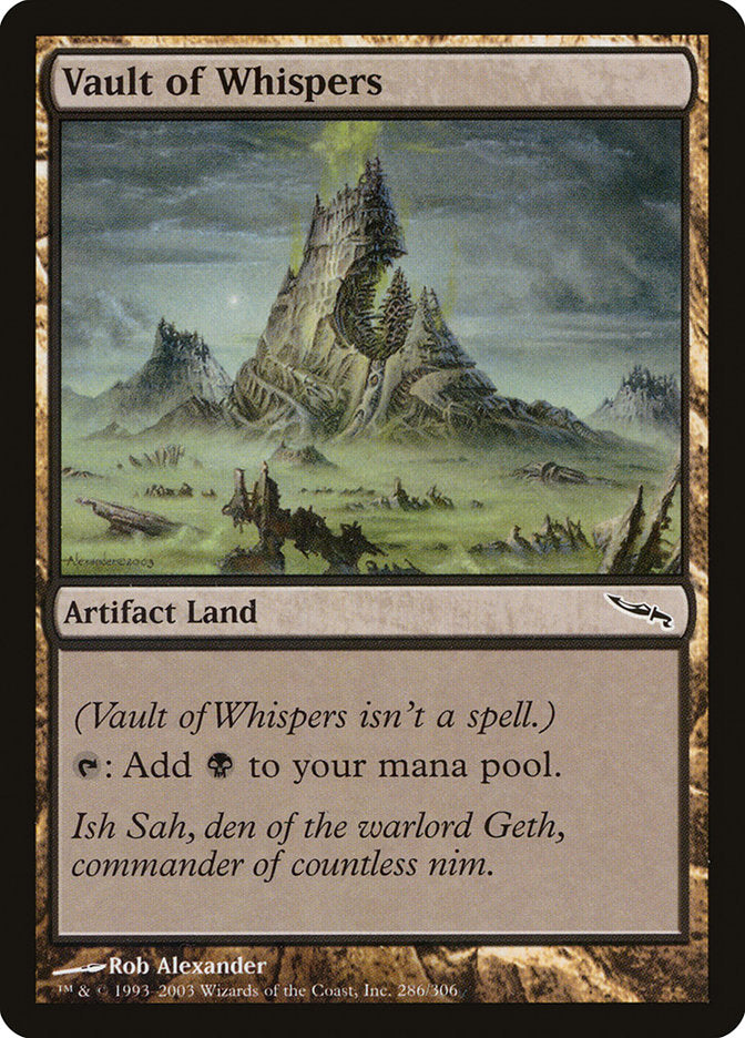 Vault of Whispers [Mirrodin] | Webway Games