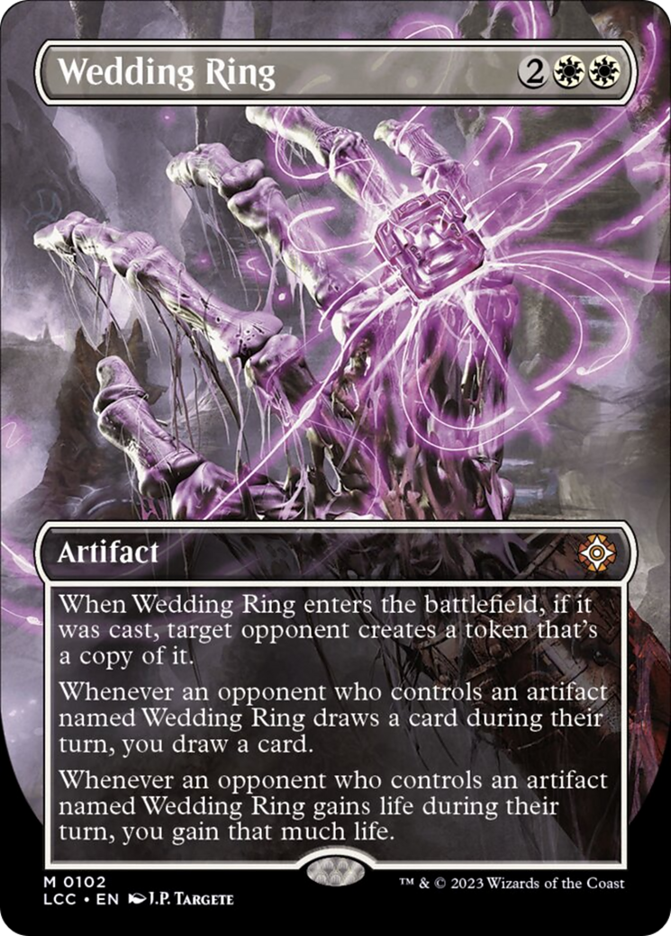 Wedding Ring (Borderless) [The Lost Caverns of Ixalan Commander] | Webway Games