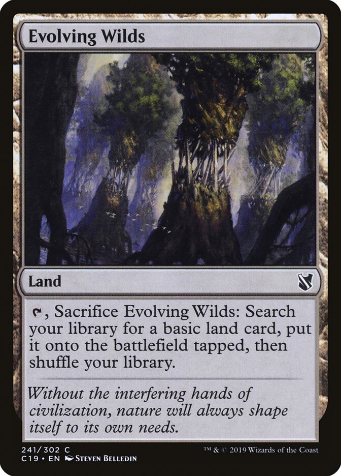 Evolving Wilds [Commander 2019] | Webway Games