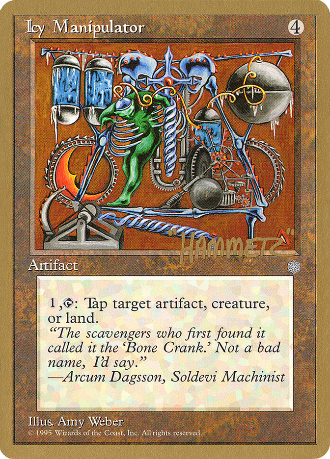 Icy Manipulator (Shawn "Hammer" Regnier) [Pro Tour Collector Set] | Webway Games
