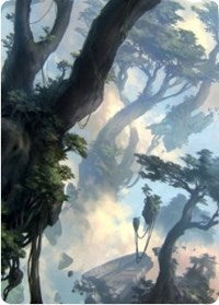 Forest 1 Art Card [Zendikar Rising Art Series] | Webway Games