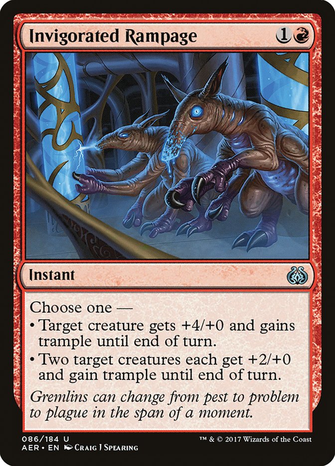 Invigorated Rampage [Aether Revolt] | Webway Games