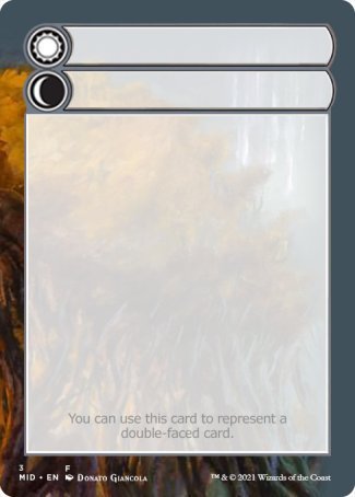 Helper Card (3/9) [Innistrad: Midnight Hunt Tokens] | Webway Games