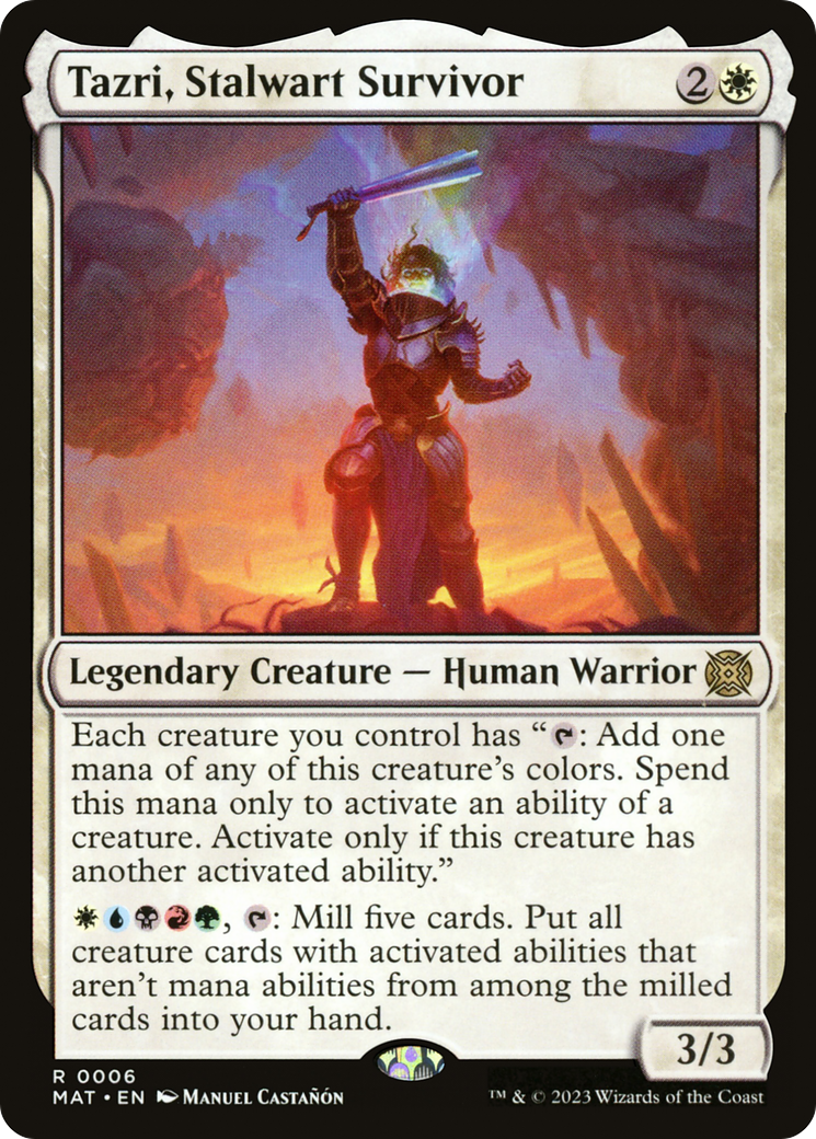 Tazri, Stalwart Survivor [March of the Machine: The Aftermath] | Webway Games