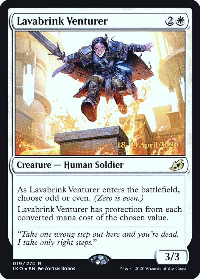 Lavabrink Venturer  [Ikoria: Lair of Behemoths Prerelease Promos] | Webway Games