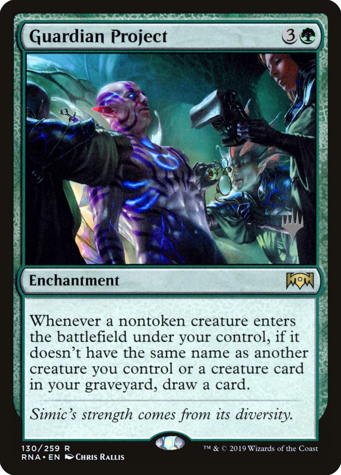 Guardian Project (Promo Pack) [Ravnica Allegiance Promos] | Webway Games