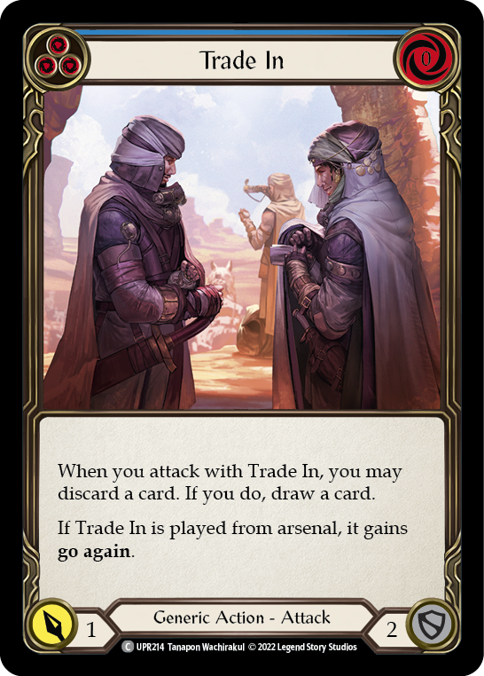 Trade In (Blue) [UPR214] (Uprising) | Webway Games