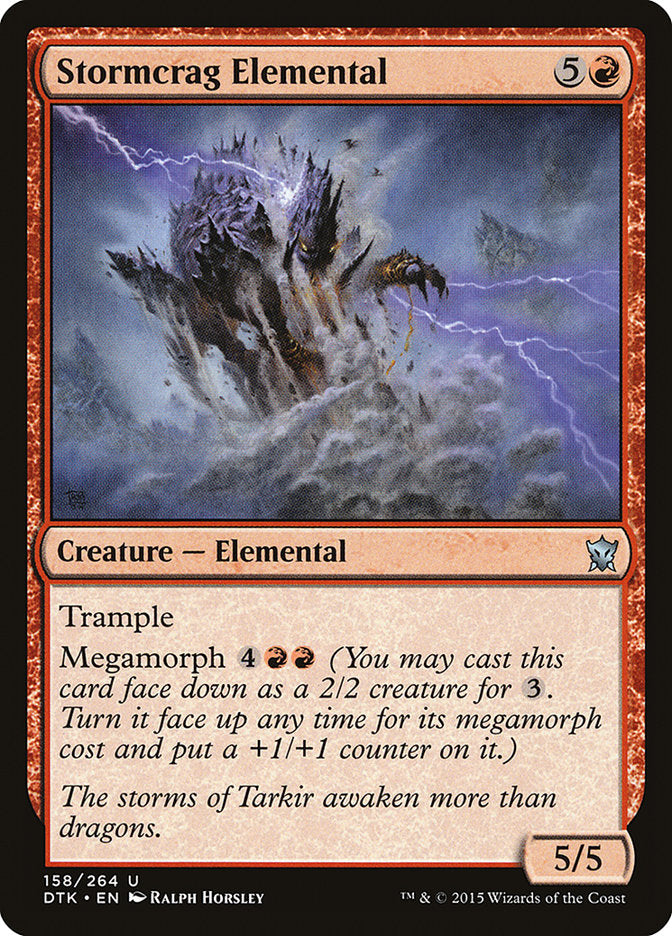 Stormcrag Elemental [Dragons of Tarkir] | Webway Games