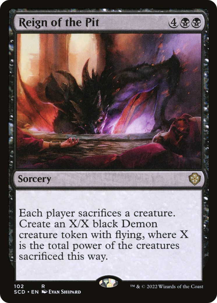 Reign of the Pit [Starter Commander Decks] | Webway Games