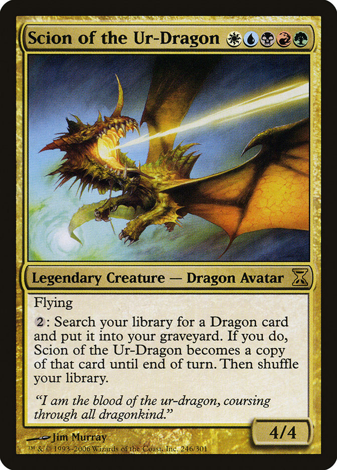 Scion of the Ur-Dragon [Time Spiral] | Webway Games