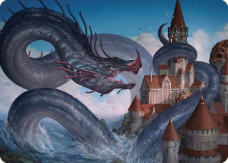 Tolarian Terror Art Card [Dominaria United Art Series] | Webway Games