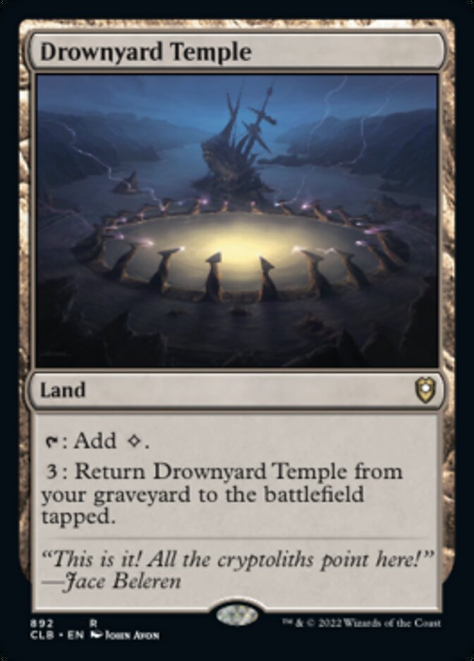 Drownyard Temple [Commander Legends: Battle for Baldur's Gate] | Webway Games