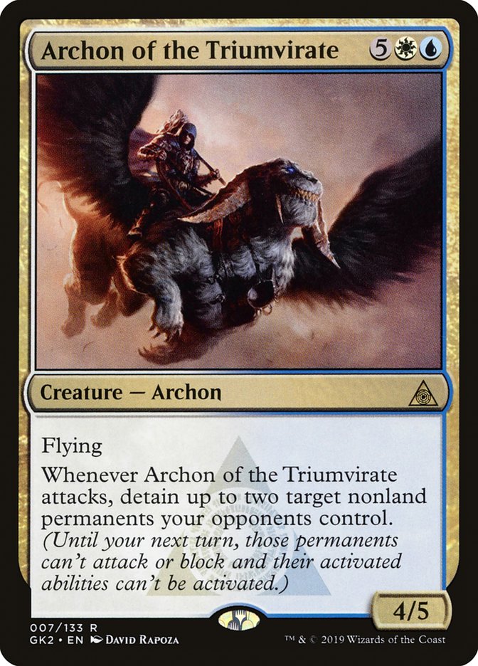 Archon of the Triumvirate [Ravnica Allegiance Guild Kit] | Webway Games