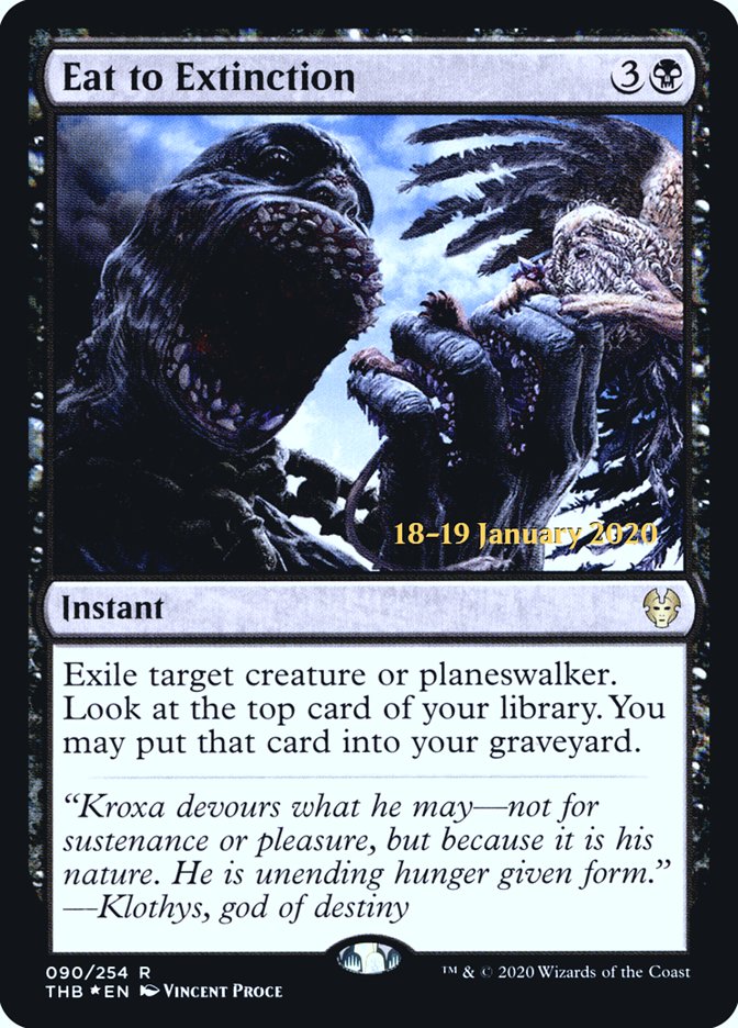 Eat to Extinction [Theros Beyond Death Prerelease Promos] | Webway Games