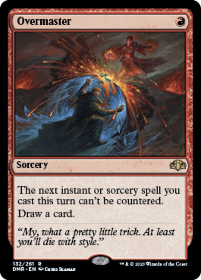 Overmaster [Dominaria Remastered] | Webway Games
