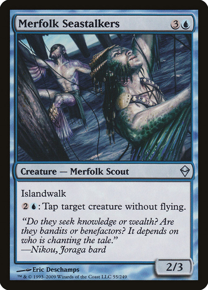 Merfolk Seastalkers [Zendikar] | Webway Games