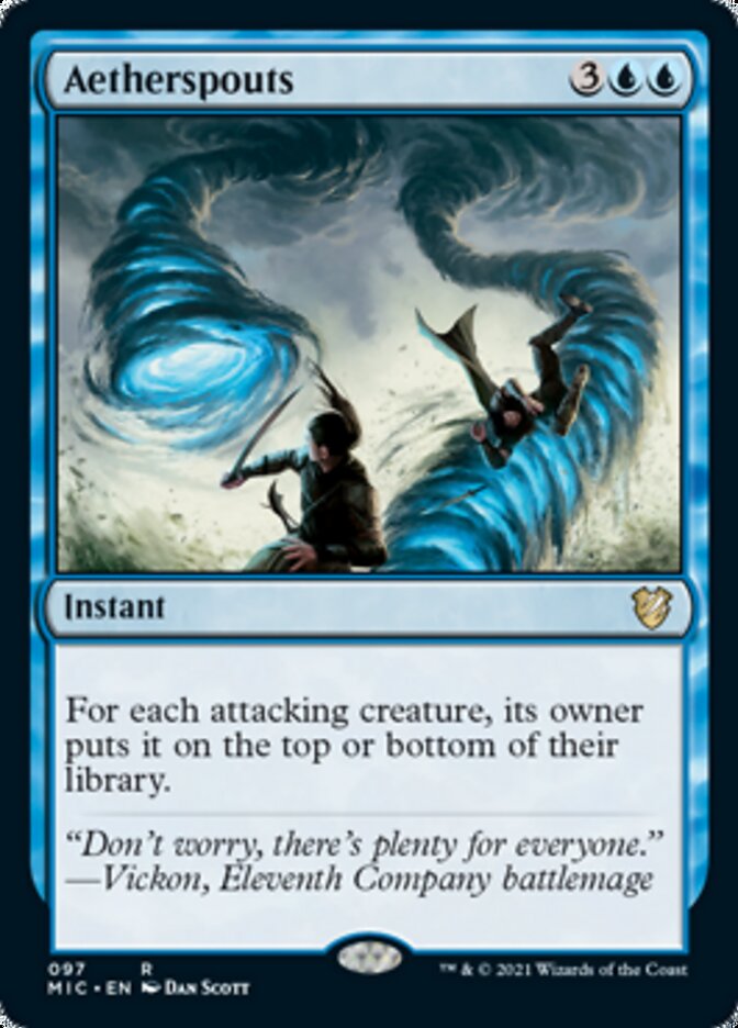 Aetherspouts [Innistrad: Midnight Hunt Commander] | Webway Games