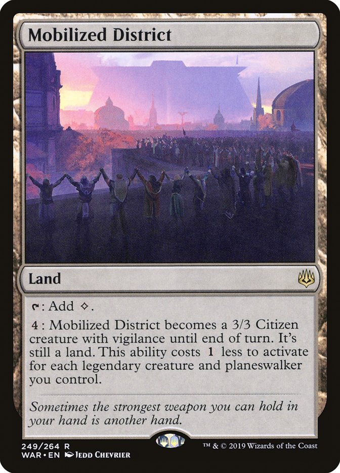 Mobilized District [War of the Spark] | Webway Games