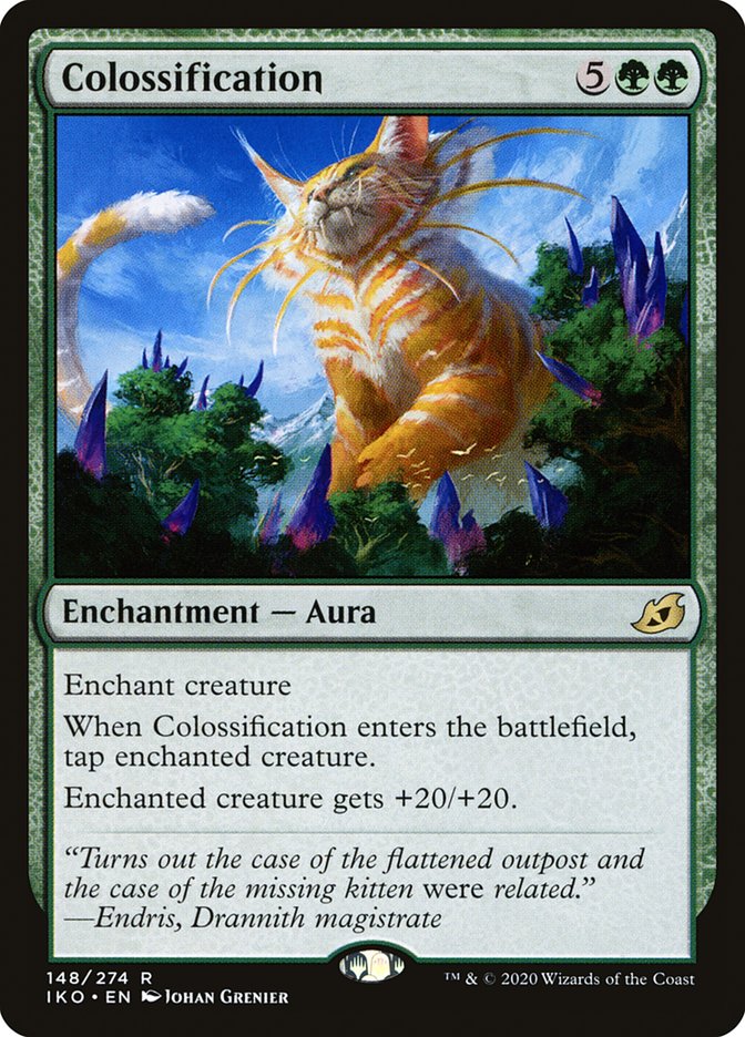 Colossification (148/274) [Ikoria: Lair of Behemoths] | Webway Games