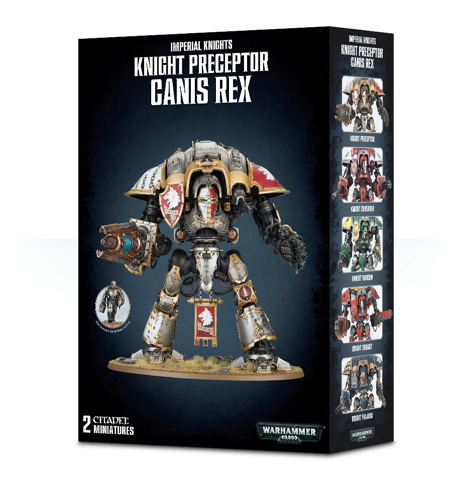 Imperial Knights Knight Preceptor Canis Rex