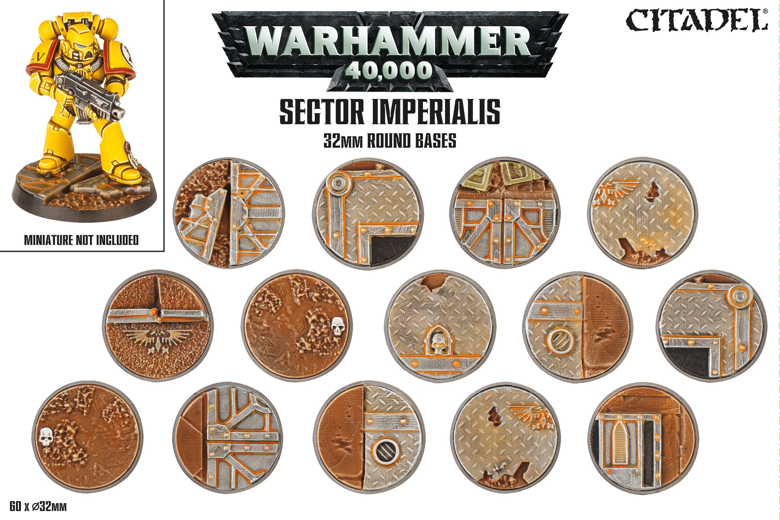 Sector Imperialis: 32mm Round Bases | Webway Games