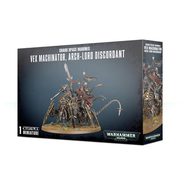 Chaos Space Marines Vex Machinator Arch-Lord Discordant